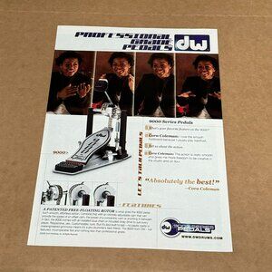 Cora Coleman - DW PEDALS - 2007 Print Advertisement